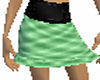 green Plaid skirt