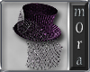 Miranda Purple Top Hat