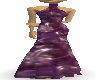 MzM Purple Halter Gown