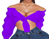 Purple Shirt Top
