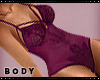 VDAY: lace body purple
