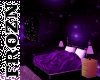 Spacey Purple bedroom