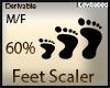 M/F 60% Feet Scaler