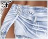 Queen Denim Skirt