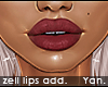 Y: zell lips | insta