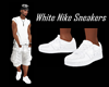 White N Air Sneakers