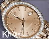 K bronze watch F