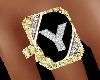 Diamond & Gold Ring "Y"