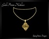 Gold Prism Necklace