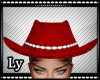 *LY* Red Cowgirl Hat