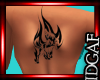 Flaming Wolf Tattoo