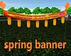 spring banner
