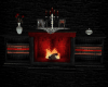 Dark Victorian Fireplace