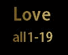 Love All for love