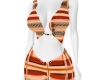 Brwn Striped Outfit DQJ