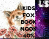 Kids Fox Book Nook 40%