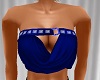 Blue Belted Top