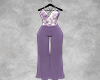 Lilac Floral Jumpsuit