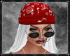 ✘ Red Cap&White Hair