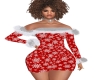 IB| Xmas Fur Dress Red