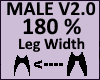 Leg Thigh Scaler 180% V2