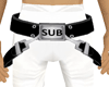 Strap belt sub