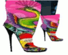 Ed Hardy Bootie~pink~