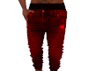 TEF COUTURE RED JEANS