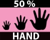 F. Hand Resizer %50