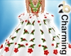christmas wedding dress