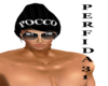 pocco hat+hair black