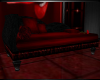 Black Red Chaise Lounge