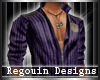 [R] Casual Vest Purple