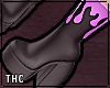   drip boots / purple