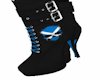 Scottish skull boots