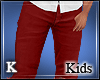 K| Ripped Jeans Red