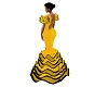 Flamenco Dress Yellow