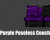 Poseless Purple Couch