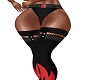 Anne Orange Flame Bottom