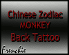 F. Chinese Monkey Tattoo