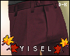 Y. Cacao Pants D/K