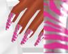 <PAT>Pink Zebra Nails