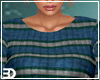 Blue Sweater Pants Set