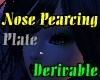 Plate Nose Piercing