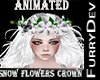snow flowers crown