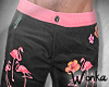 W° Flamingo Noir Shorts