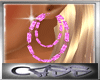 [CC] Pink Double Hoops