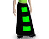Green Cyber Skirt