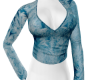 Blue Female Top