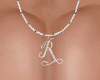 Necklace Letter R